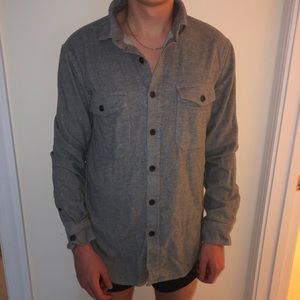 Gray Banana Republic Flannel